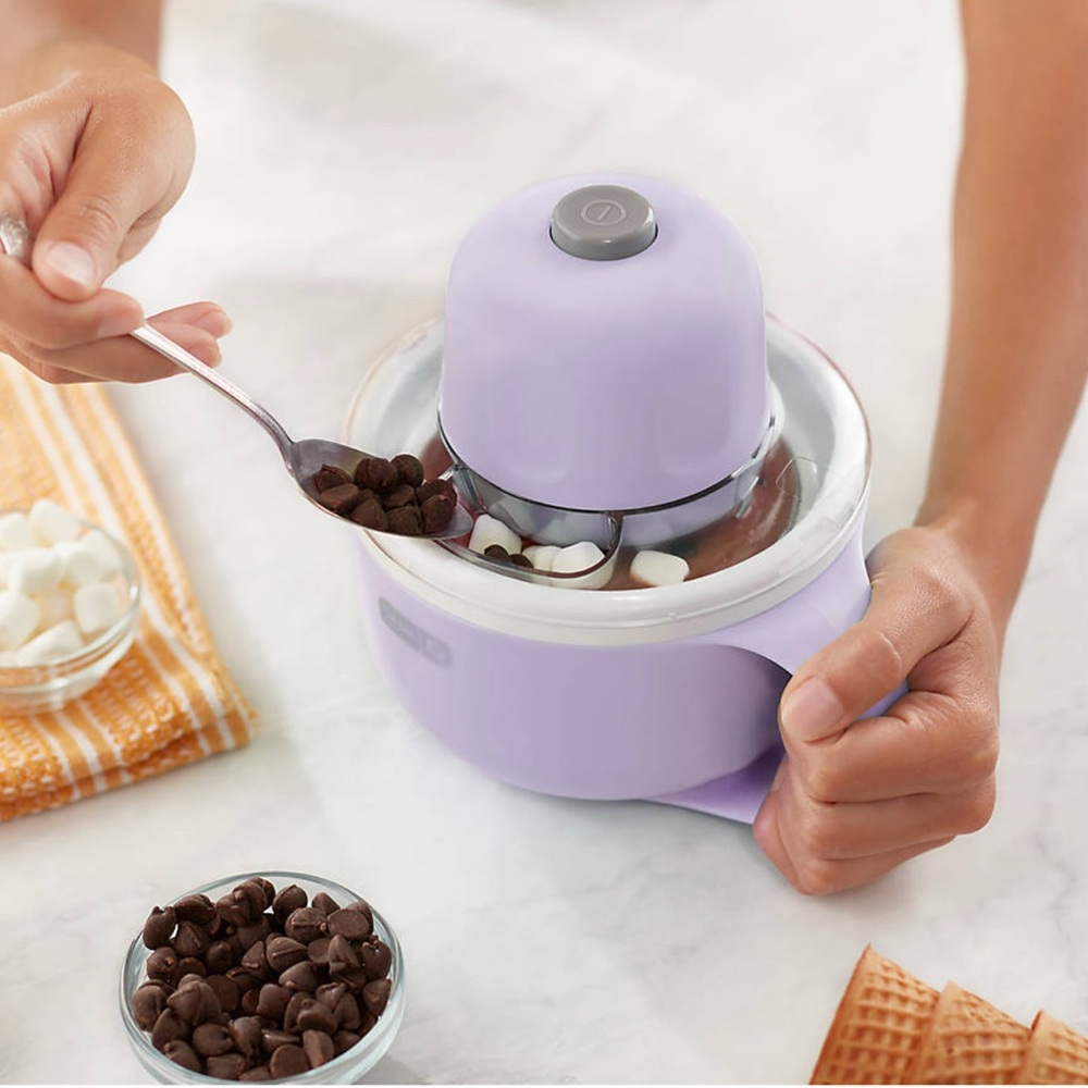 My Mug Ice Cream Maker Purple Half Pint Capacity